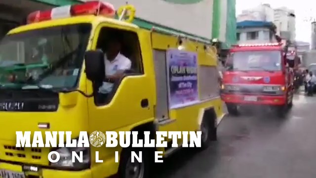 Manila disinfects different streets as precautionary measures against COVID-19