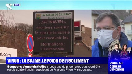 Coronavirus: "C'est plus pénible qu'une grippe classique", raconte le maire de La Balme-de-Silingy, atteint du virus