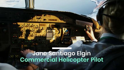 Jane Santiago Elgin Commercial Helicopter Pilot