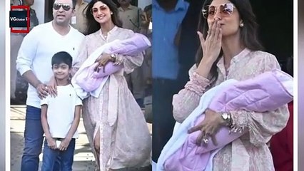 હોળી ના શુભ અવસર પર સમીશા ને ઘરે લાવી શિલ્પા શેટ્ટી