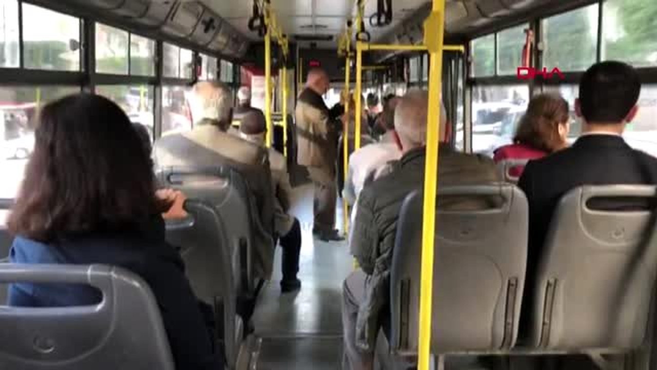 Otobüs ve duraklarda koronavirüs önlemi