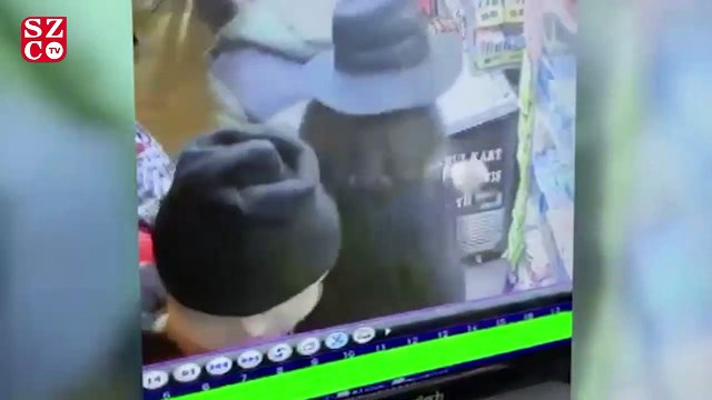 Yankesicilik anları kameraya yansıdı