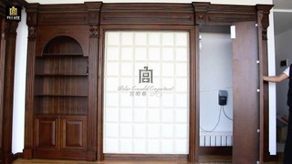 XZ-003 Bookcase Rotating Hidden Door--XZ-003 书柜旋转密室门--隠しドア--Palace Concealed Compartment 宫暗格