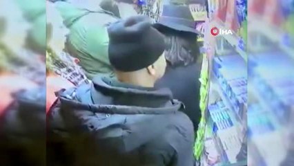 Beşiktaş'ta yankesicilik anları kamerada