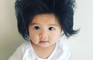 Le bébé qui avait fait le buzz grâce à ses cheveux est devenu model