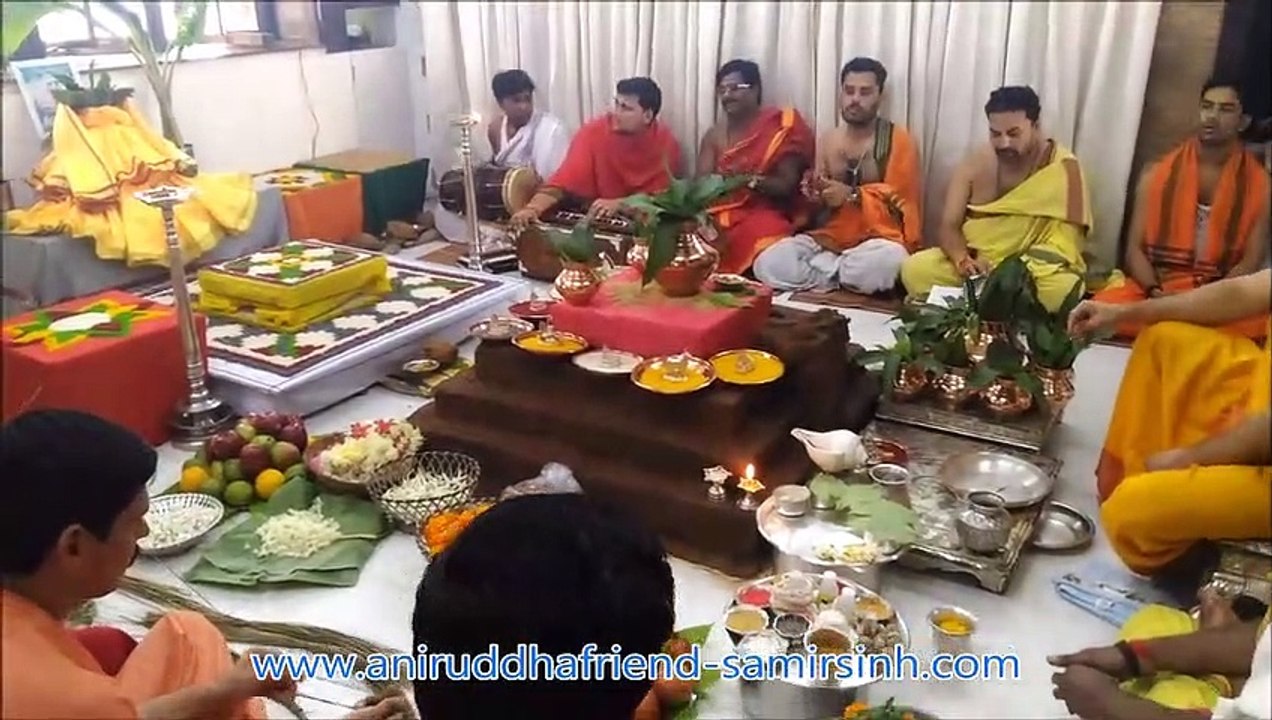 Datta Yag at Sadguru Shree Aniruddha Bapu's Residence (Day1) - 31 July 2018 - Sunderkand Path