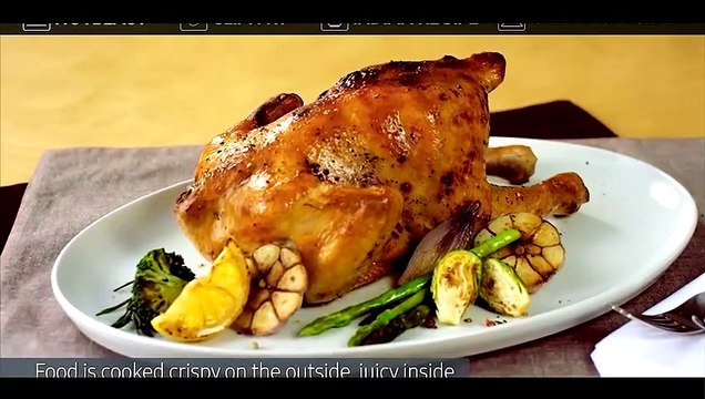 Samsung Countertop Grill Microwave Oven with Ceramic Enamel Interior