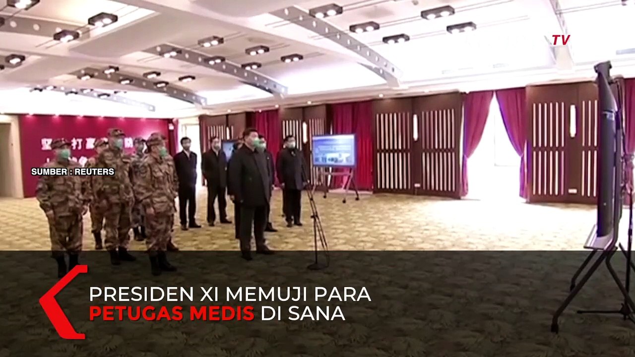 Presiden China Xi Jinping Pertama Kali ke Wuhan, Ini Pesannya