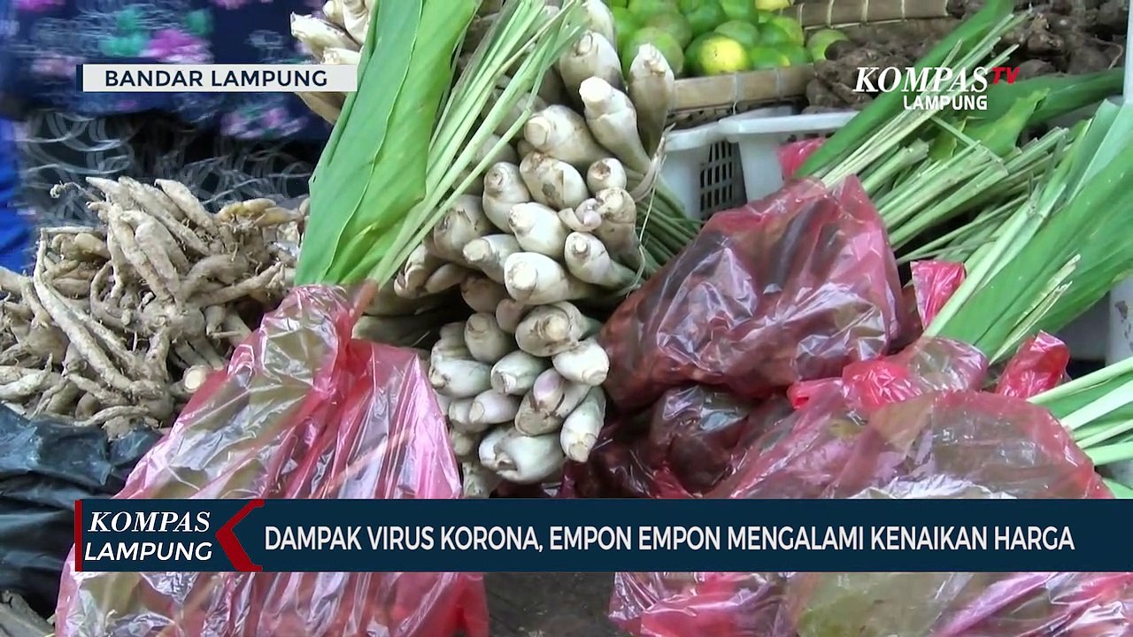 Dampak Virus Corona Harga Empon-empon Mengalami...