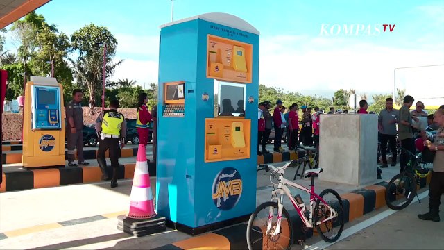 Ikut Kakorlantas Naik Sepeda Cek Jalur Tol Manado-Bitung