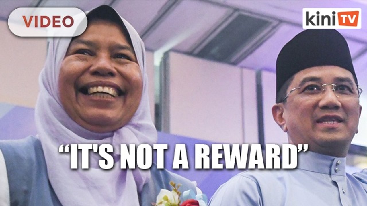 Zuraida denies ex-PKR MPs 'rewarded' with positions