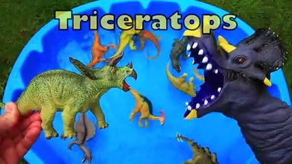 Dinosaurs Toys for kids, Dinosaurs Learn Names, Jurassic World Dinosaur Educational Video