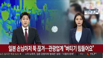 일본 손님마저 뚝 끊겨…관광업계 "버티기 힘들어요"
