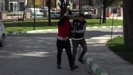 Polisten kaçarken yanan araçtaki 5 kilo bonzai ile ilgili sürücü adliyeye sevk edildi