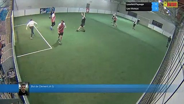 But de Clément (4-3) - Loosfeld Paysage Vs Les Mickeys - 10/03/20 19:00 - LIGUE 4
