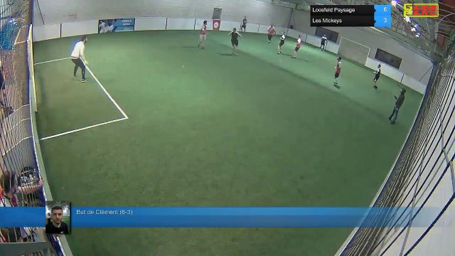 But de Clément (6-3) - Loosfeld Paysage Vs Les Mickeys - 10/03/20 19:00 - LIGUE 4