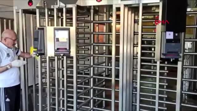 SPOR Beşiktaş'tan Akatlar Spor Salonu'na koronavirüs temizliği