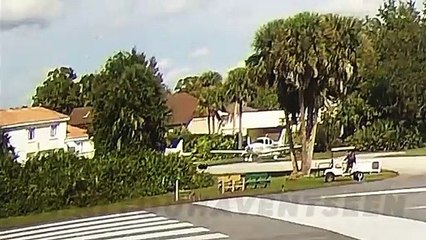 Un avion expérimental s’est écrasé lors de son atterrissage et a failli heurter un homme.