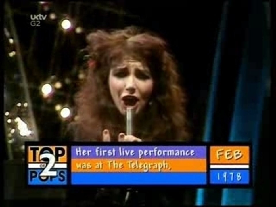 Kate Bush - Wuthering Heights top of the pops 1978