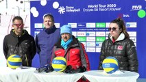 Dünyada 2 yerde yapılacak Snowvoley Dünya Kupası Turnuvası'nın ilk etabı Erciyes’te düzenlenecek