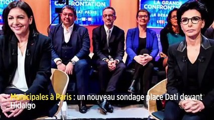 Municipales à Paris : un nouveau sondage place Dati devant Hidalgo
