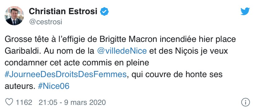 Nice : l’effigie de Brigitte macron en feu lors d’un carnaval indépendant
