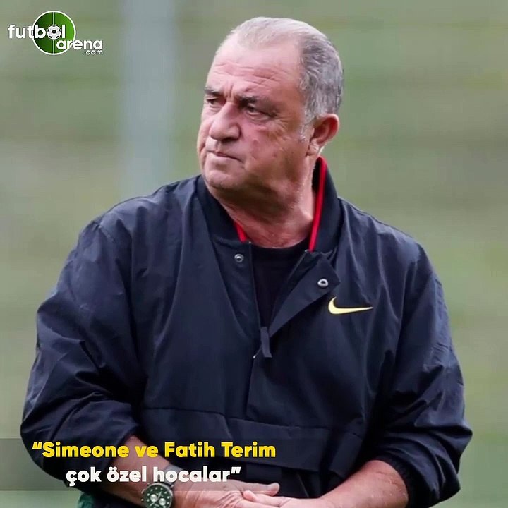 Arda Turan: "Simeone ve Fatih Terim çok özel hocalar"