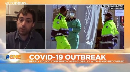 Coronavirus: UK is '2 to 3 weeks' behind Italy, says disease control expert