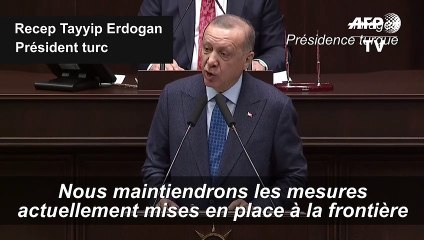 Migrants: Erdogan compare les autorités grecques aux "nazis"