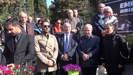 Emre Saltık vefatının 3. yılında kabri başında anıldı