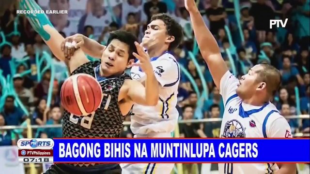 Bagong bihis na Muntinlupa Cagers