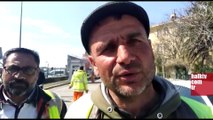 Kolin, Kalyon ve Cengiz ortaklığında yürütülen Haydarpaşa inşaatında işçiler 4 aydır maaşlarını alamıyor