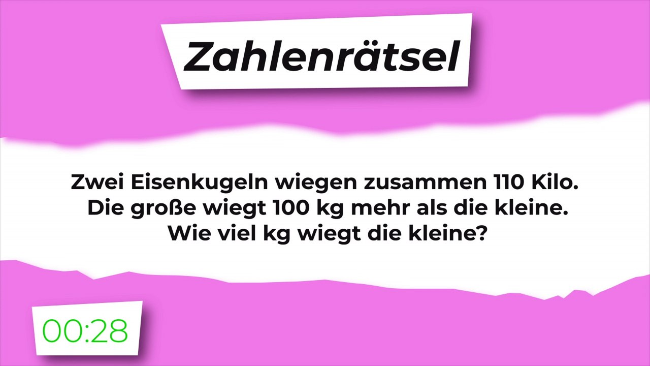 Zahlenrätsel: Eiskugeln
