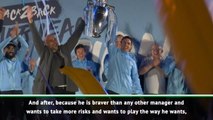 Copy and pasting is always bad! - Arteta on Pep inspiration