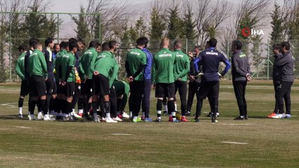 Konyaspor, Fenerbahçe hazırlıklarını sürdürüyor