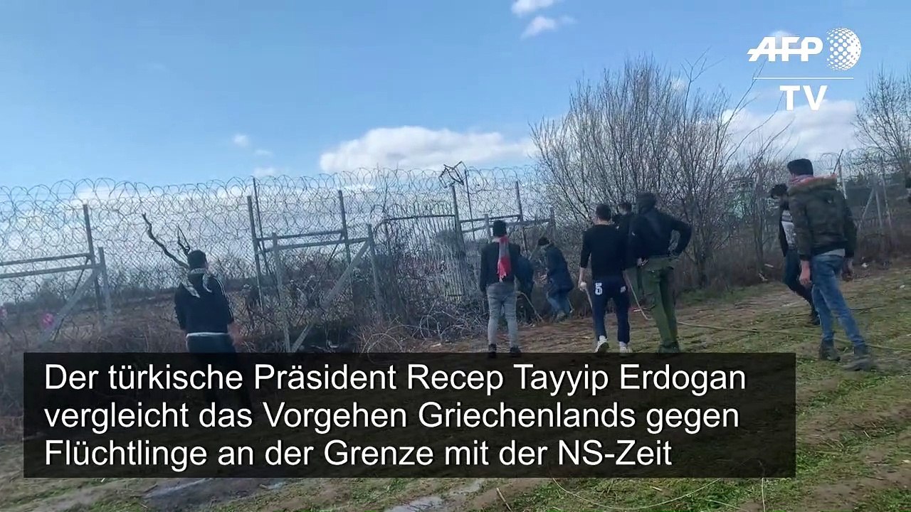 Erdogan: Griechenlands Vorgehen gegen Flüchtlinge erinnert an Nazi-Zeit