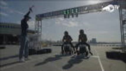 Verstappen and Albon go head-to-head in 'Cooler Runnings'