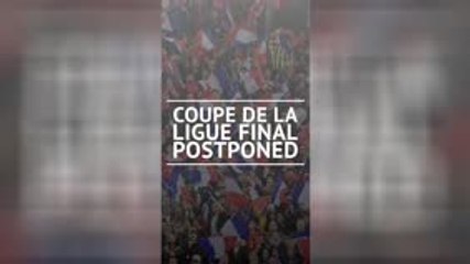 Télécharger la video: BREAKING NEWS - Coupe de la Ligue final postponed