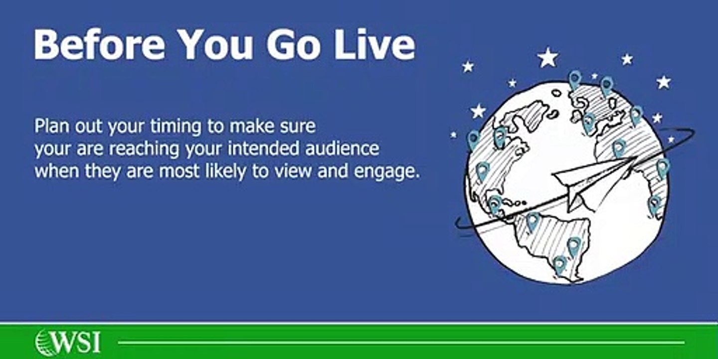 Best Practice for Facebook Live