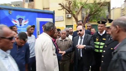 إزالة 5 محلات بجوار مركز شباب المدينة بأسوان استجابة لشكوى المواطنين