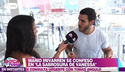 Mario Irivarren se confesó en “La sabrosura de Vanessa Terkes”