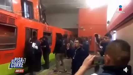 CHOQUE DEL METRO EN LA CIUDAD DE MÉXICO ...