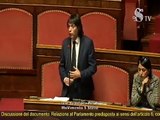 Gianluca Perilli - Dichiarazione di voto Aula Senaro (11.03.20)
