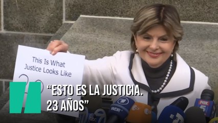 Gloria Allred, abogada de dos víctimas de Weinstein: "Esto es la justicia. 23 años"