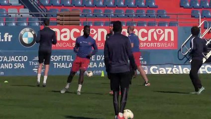 Vidéo - en immersion à l'entrainement avec le groupe pro (extrait)