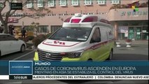 España e Italia suman miles de enfermos por coronavirus