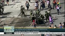 Estudiantes protestan este miércoles en Chile