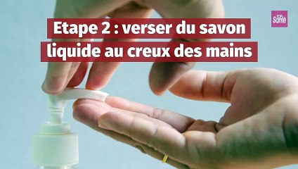 Bien se laver les mains en 8 étapes