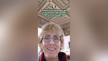 Mercedes Milá, atrapada en Roma