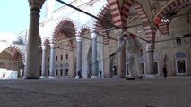 Selimiye Camisi'ne Koronavirüsü önlemi
